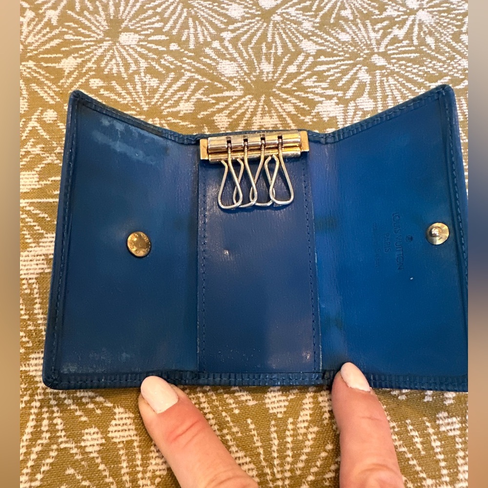Louis Vuitton Blue Wallet